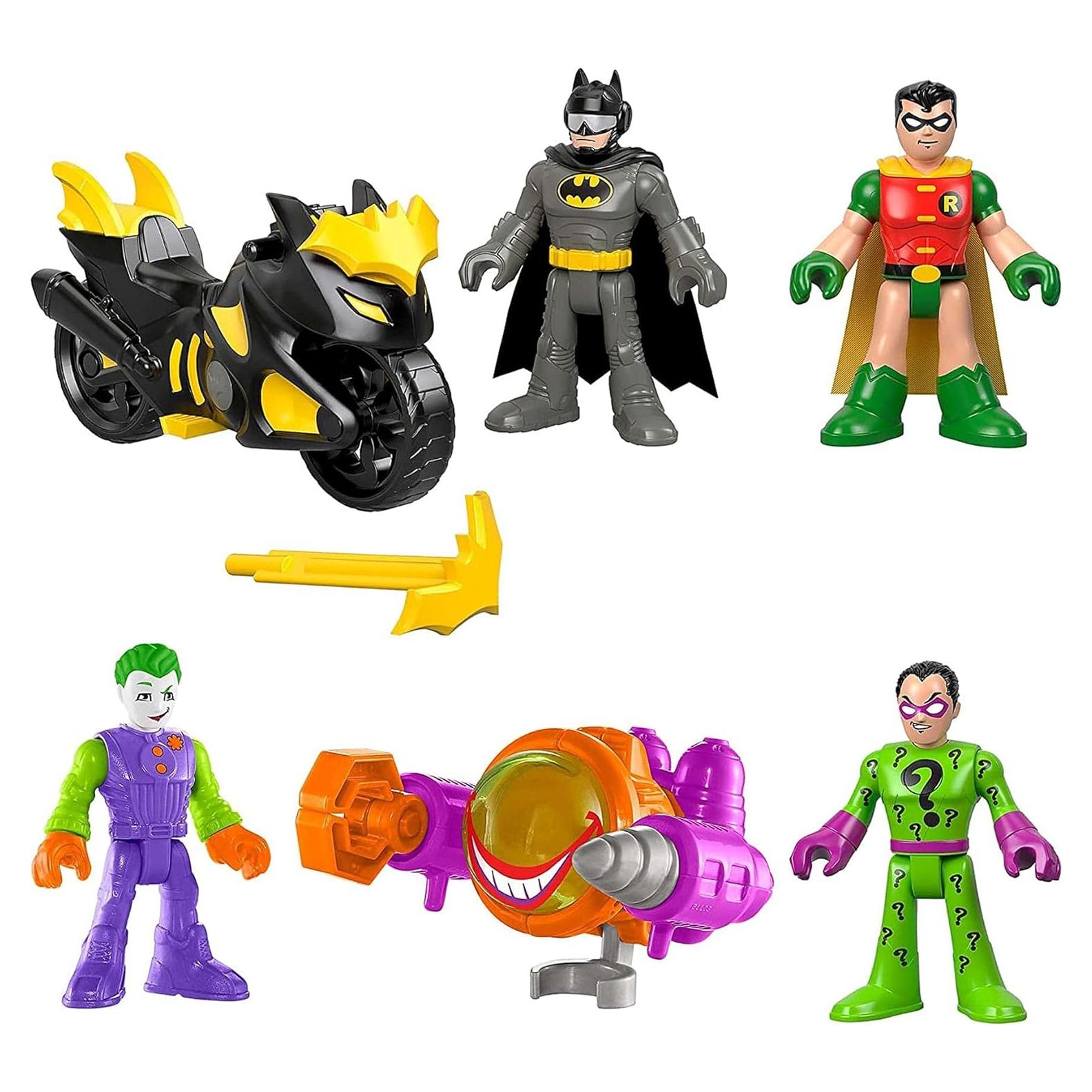 Set de Figuras DC Super Friends Fisher-Price Batman y Joker