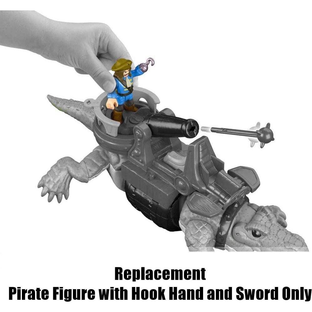Figura de Pirata Imaginext DHH63 con Garfio y Espada