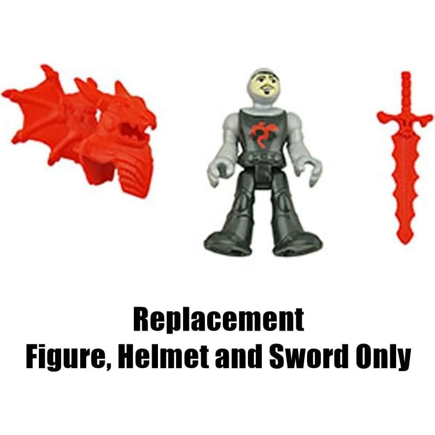 Figura de Repuesto Imaginext HCG66 - Casco y Espada