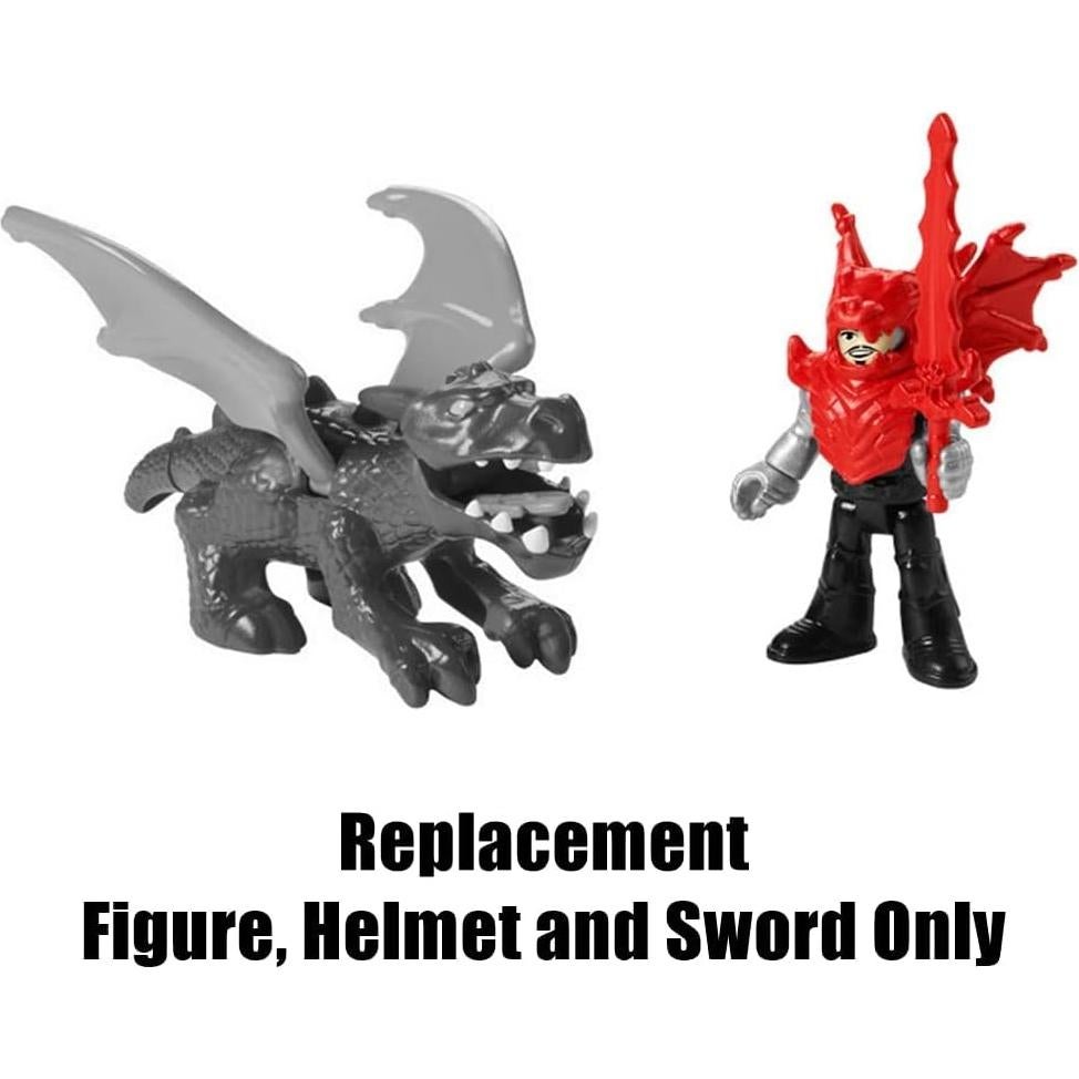 Figura de Repuesto Imaginext HCG66 - Casco y Espada