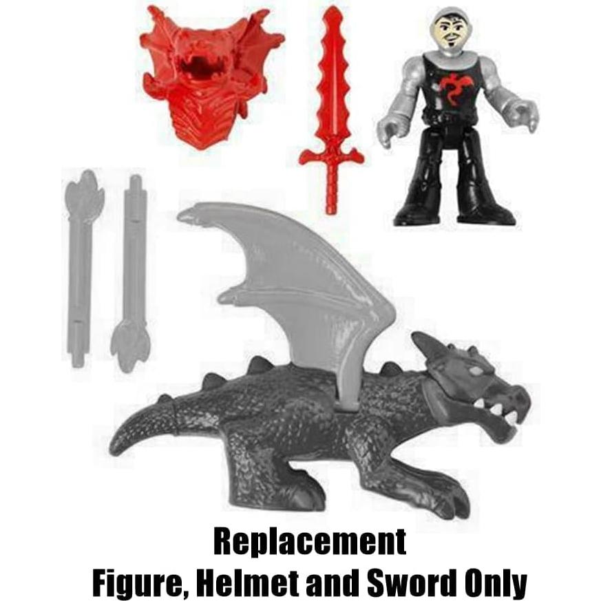 Figura de Repuesto Imaginext HCG66 - Casco y Espada