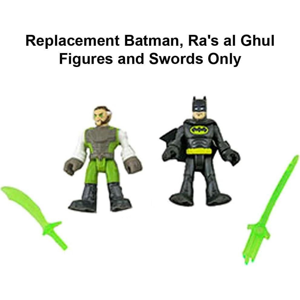 Piezas de Repuesto Imaginext Batman FMX64 Figuras y Espadas