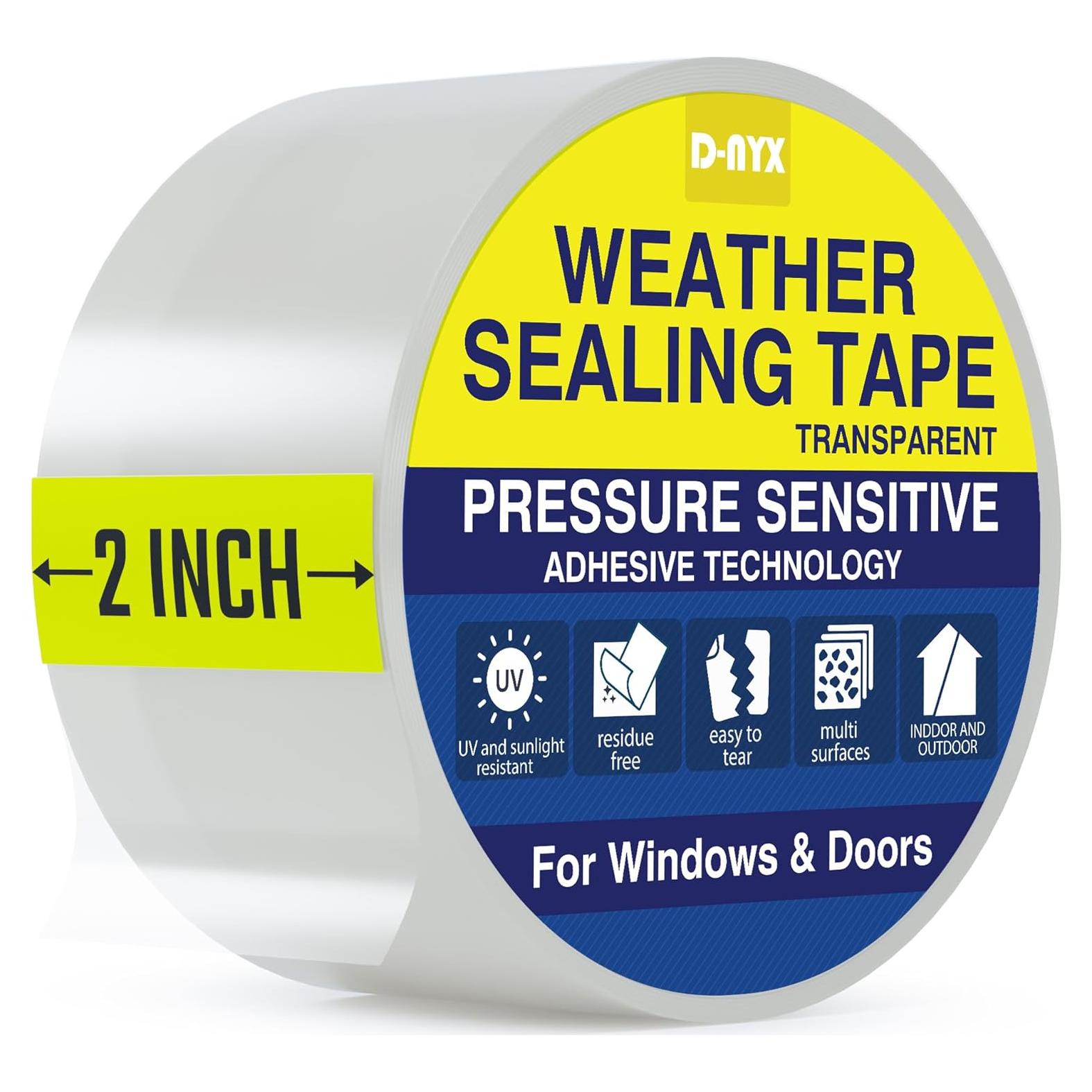 Cinta de Sellado D-NYX 5.08 cm para Ventanas y Puertas