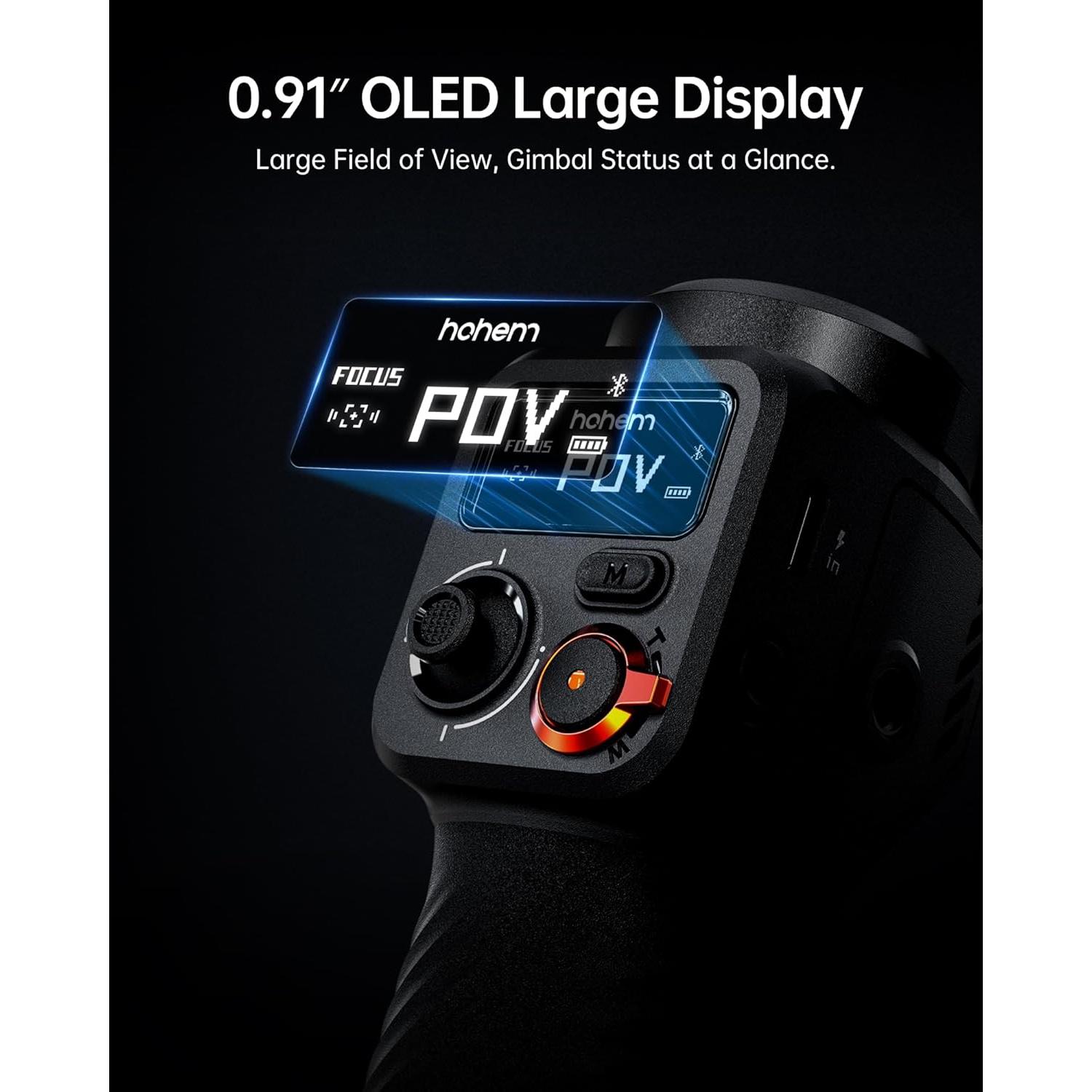 Estabilizador Gimbal Hohem iSteady M6 para Smartphone 3 Ejes