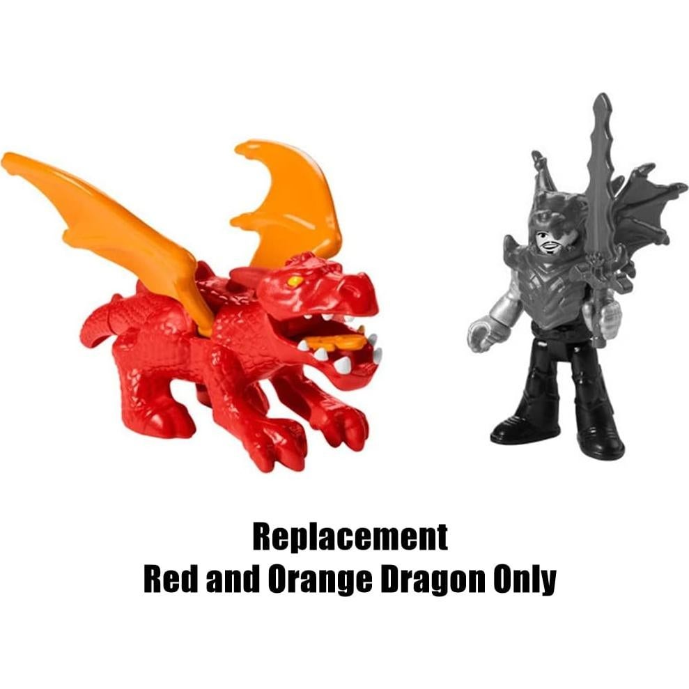 Figura de Dragón de Repuesto Fisher-Price HCG66 Blazing Battler