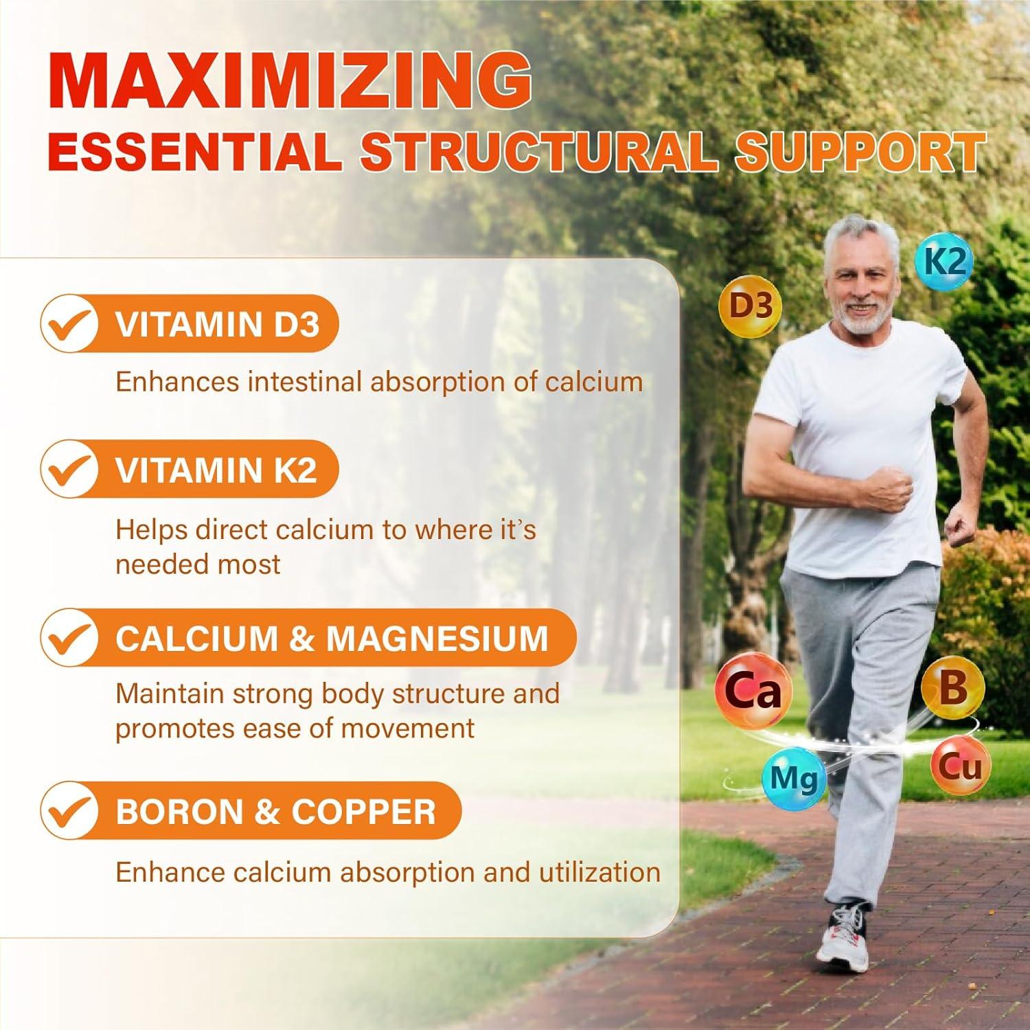 Gominolas de Calcio 1200 mg Maennyliy con Vitamina D3 y Zinc