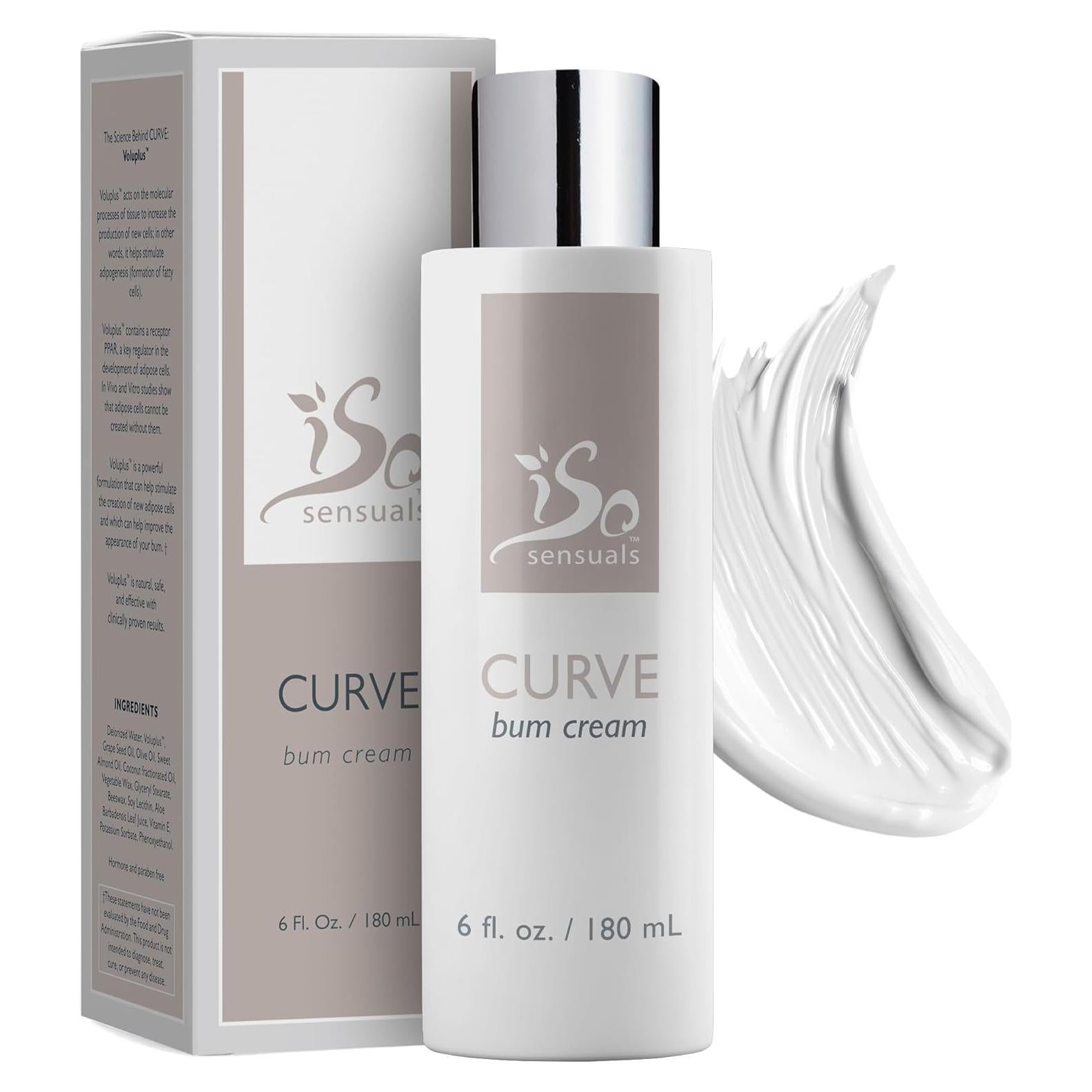 Crema Aumentadora de Glúteos IsoSensuals CURVE - 170g
