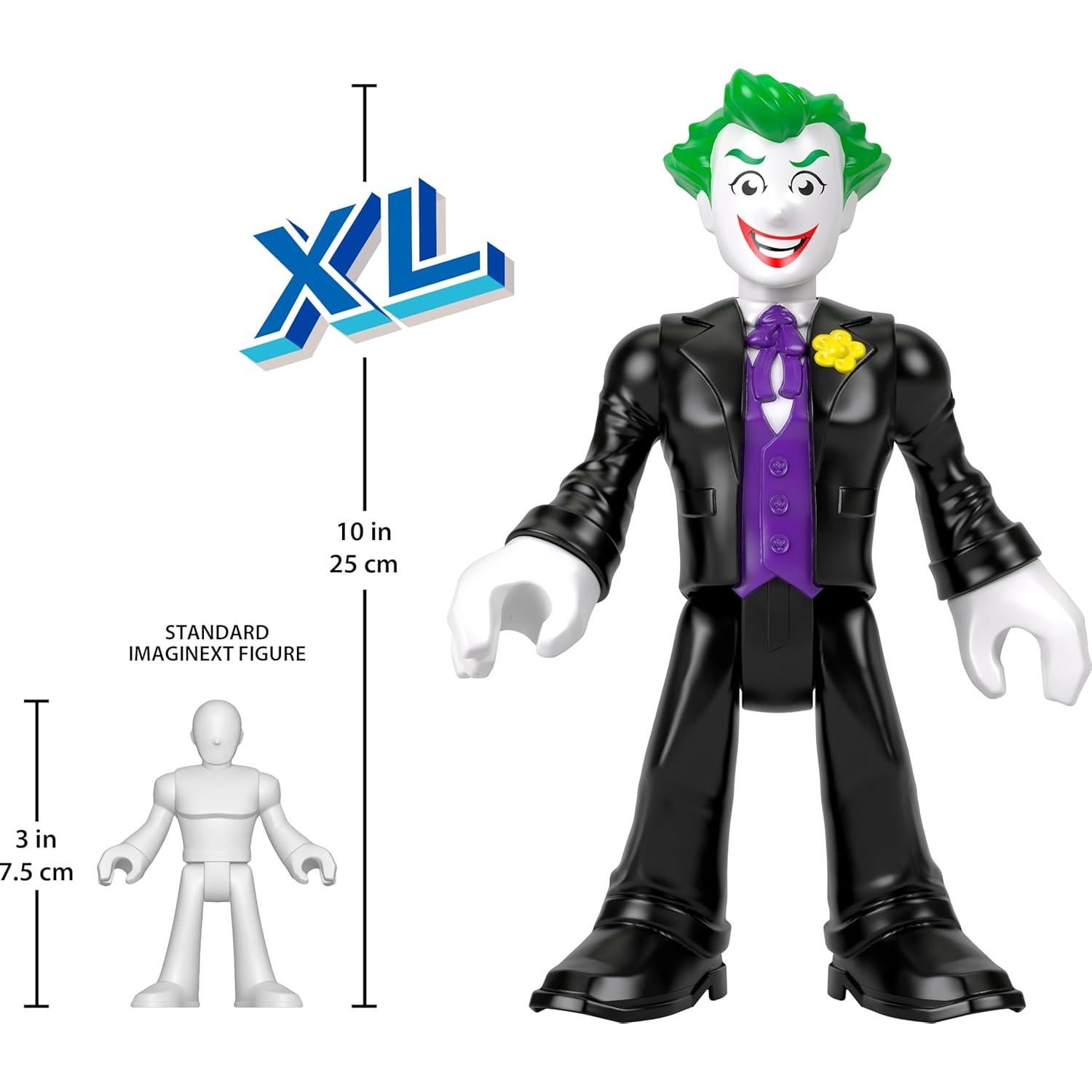 Figura Poseable El Joker XL Fisher-Price 25.4 cm Juguete 3+