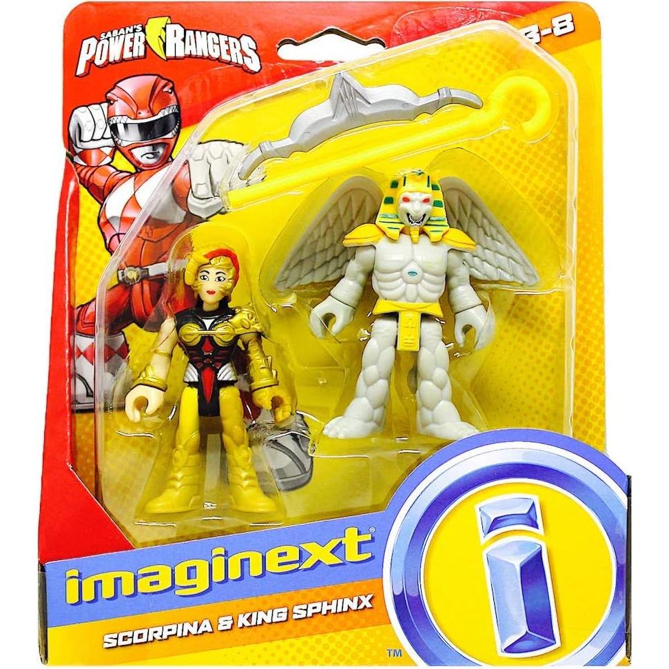 Figuras de Acción Fisher-Price Imaginext Rey Esfinge y Escorpión