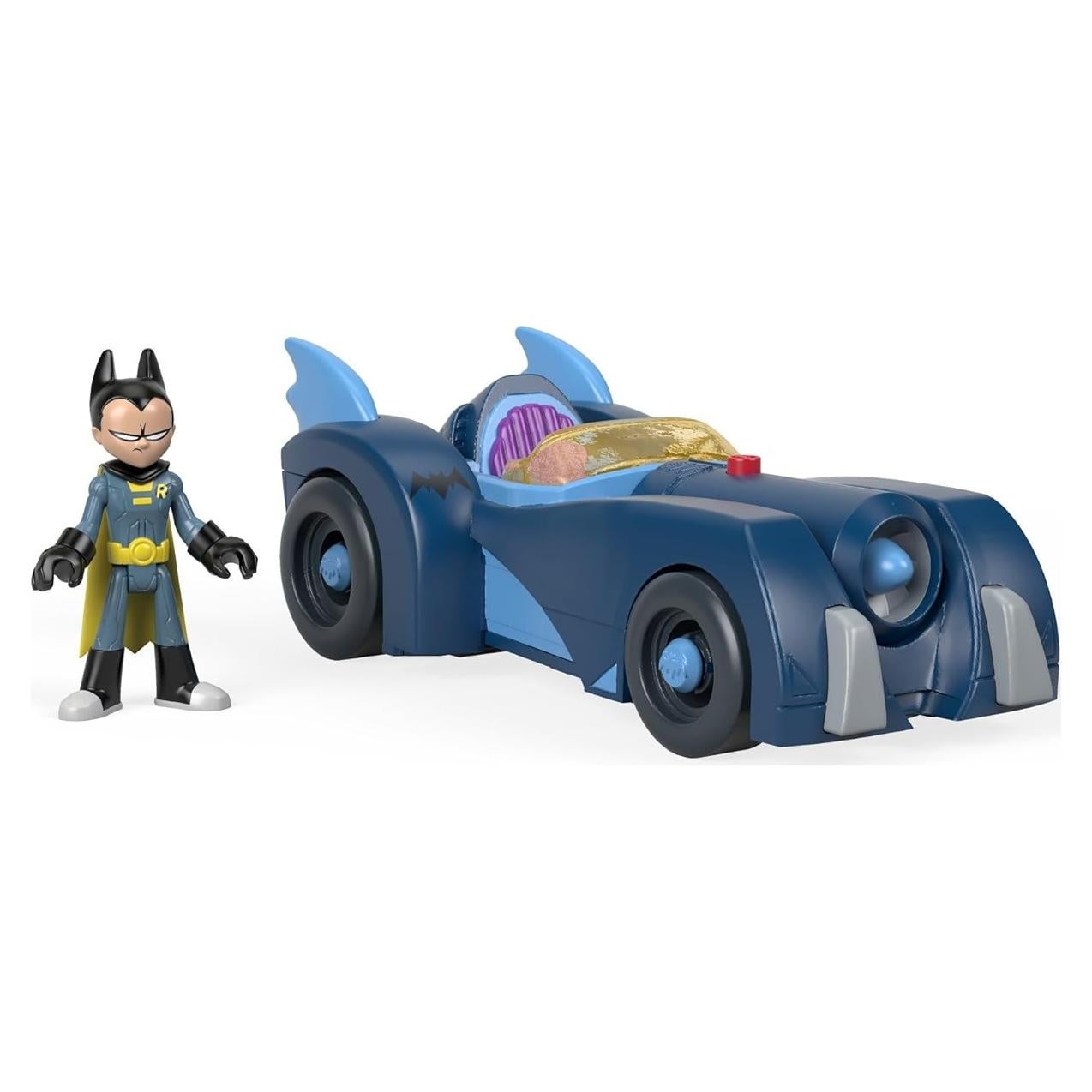 Fisher-Price Imaginext Batmóvil y Robin 20.96x11.09 cm