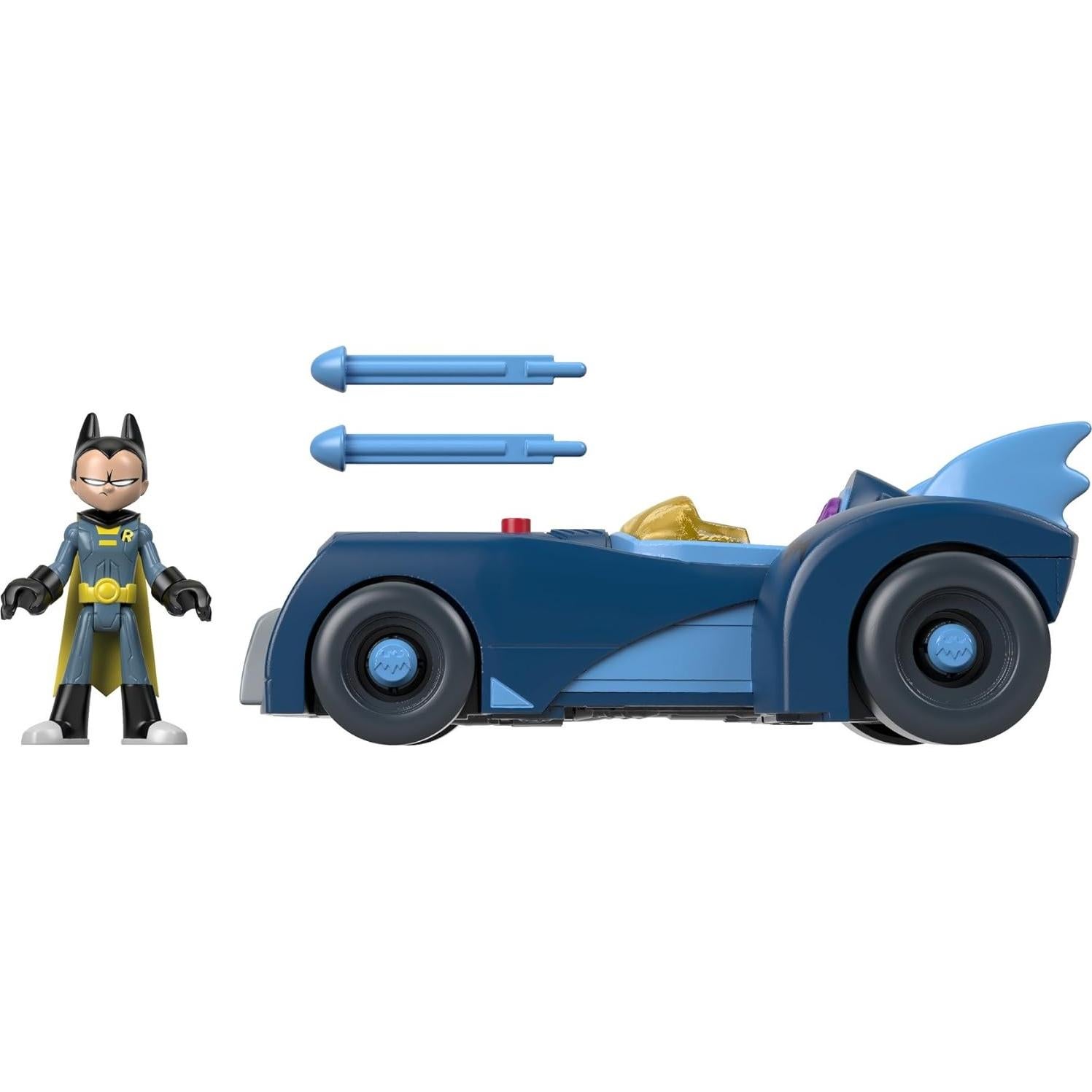 Fisher-Price Imaginext Batmóvil y Robin 20.96x11.09 cm