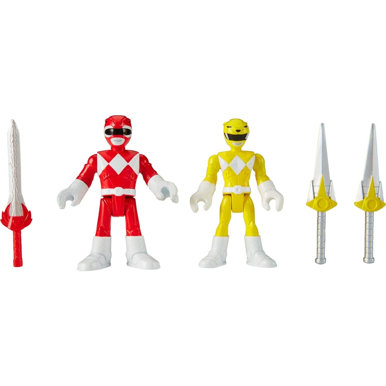 Figuras Power Rangers Rojo y Amarillo Fisher-Price CHH74