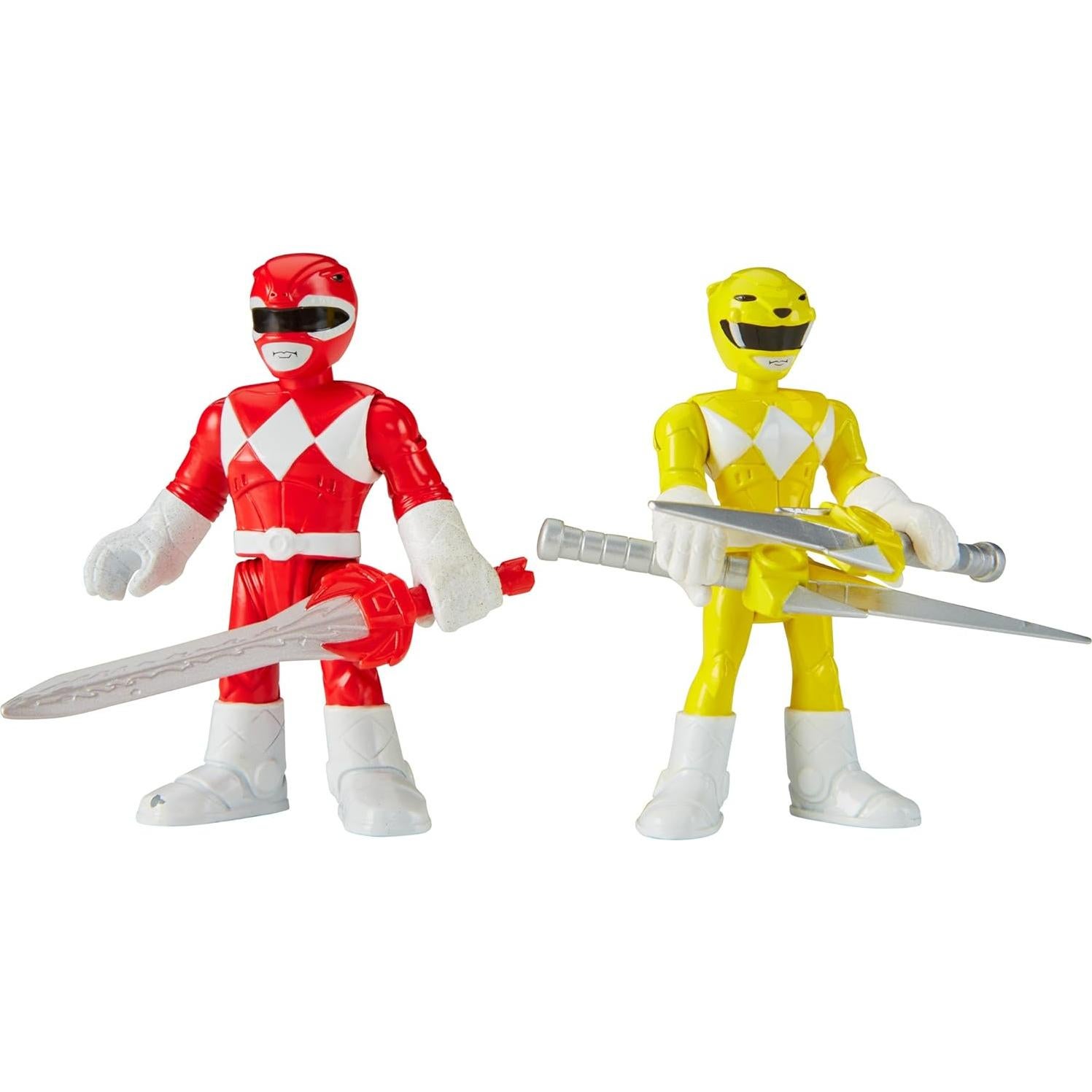 Figuras Power Rangers Rojo y Amarillo Fisher-Price CHH74