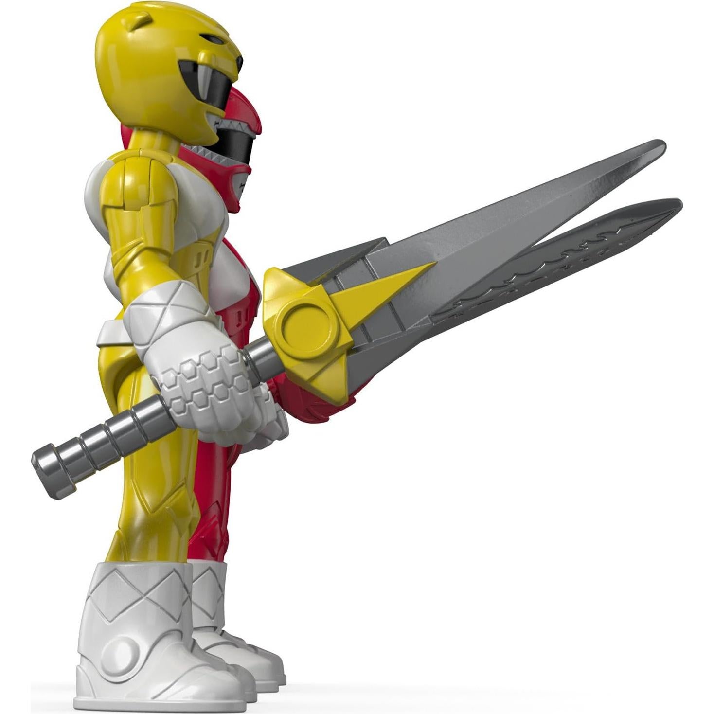 Figuras Power Rangers Rojo y Amarillo Fisher-Price CHH74