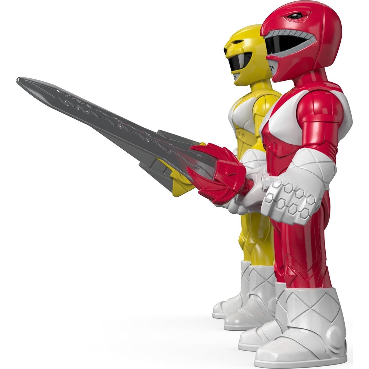 Figuras Power Rangers Rojo y Amarillo Fisher-Price CHH74