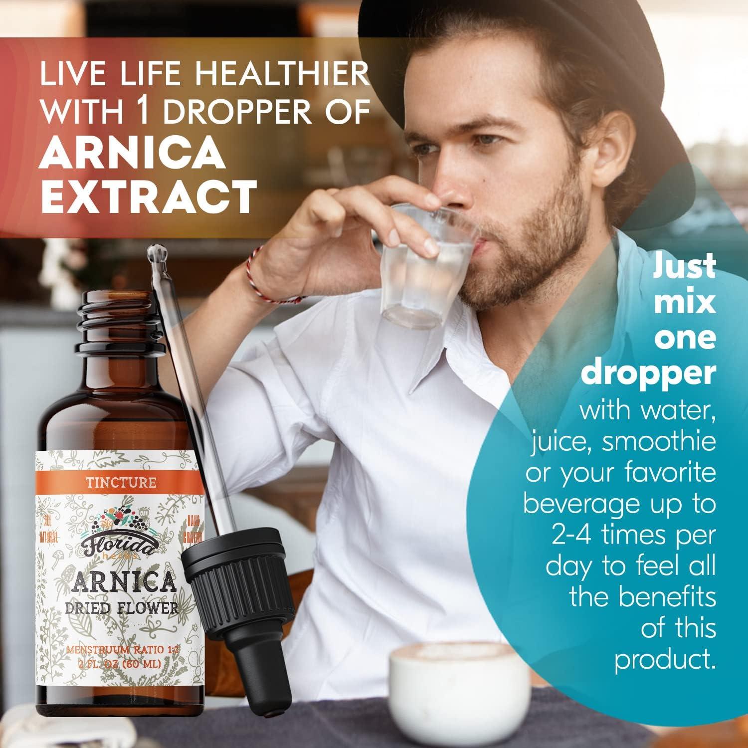 Tintura de Árnica Orgánica Florida Herbs 700 mg 60 ml