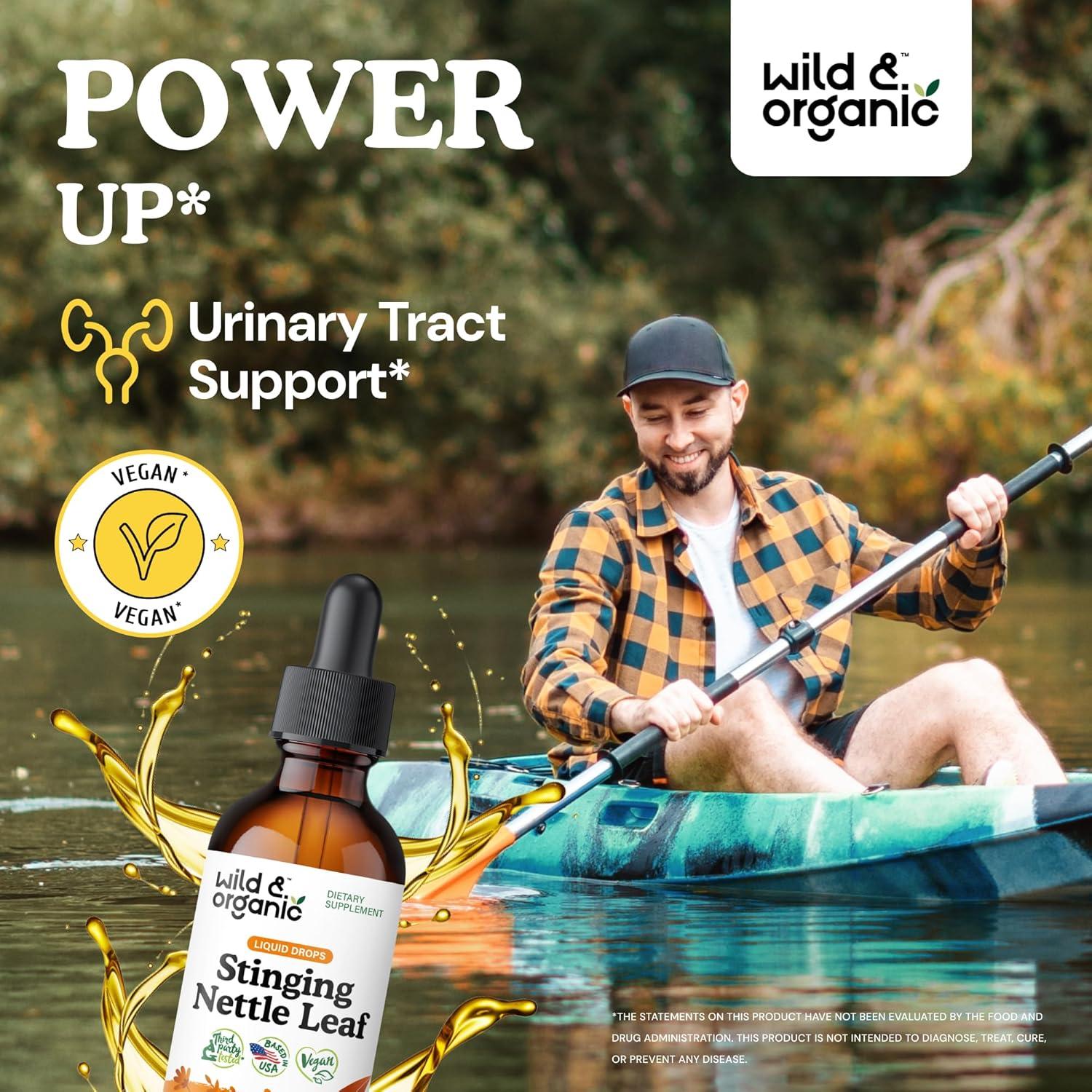 Extracto Líquido de Ortiga Silvestre 59 ml - Suplemento Urinario Vegano