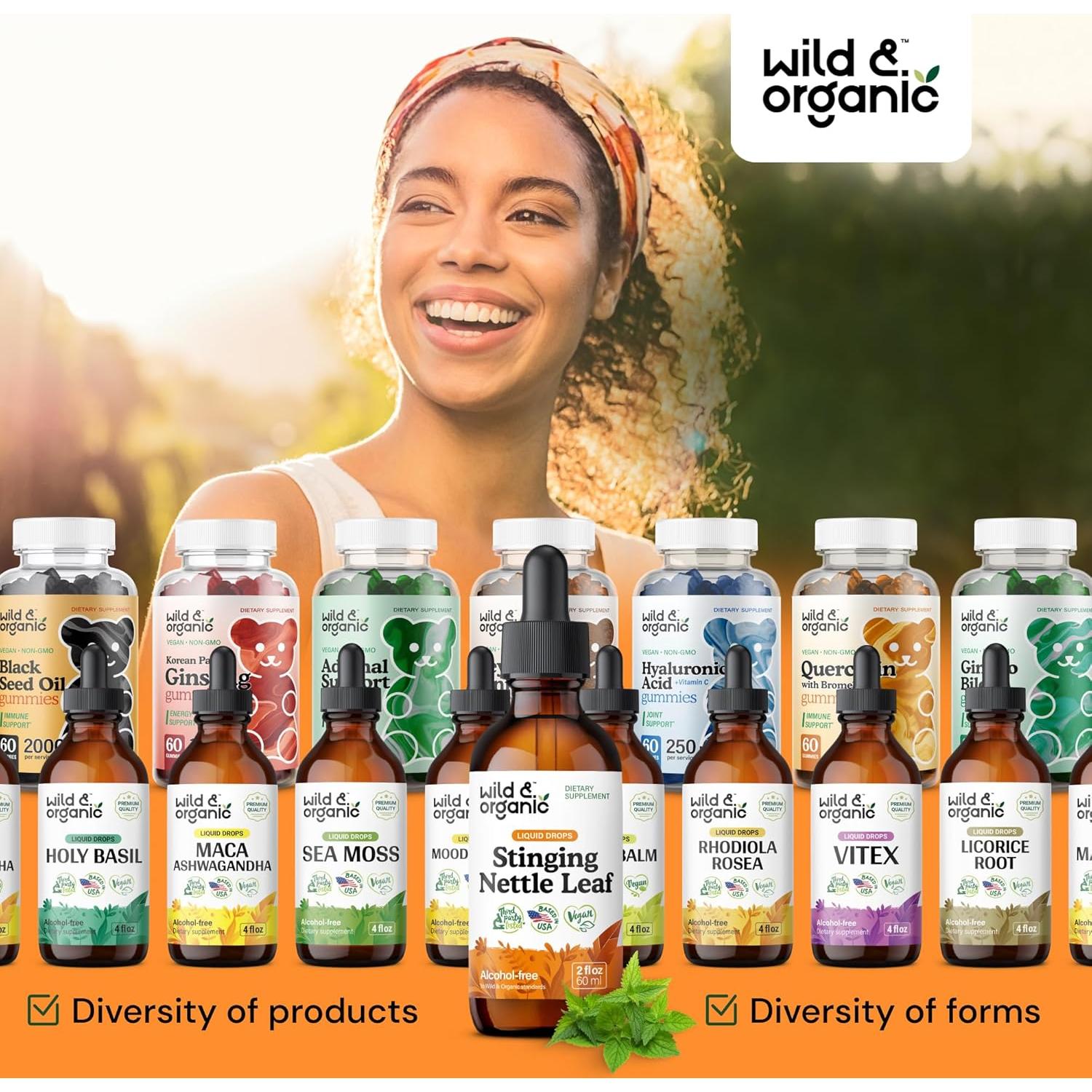 Extracto Líquido de Ortiga Silvestre 59 ml - Suplemento Urinario Vegano