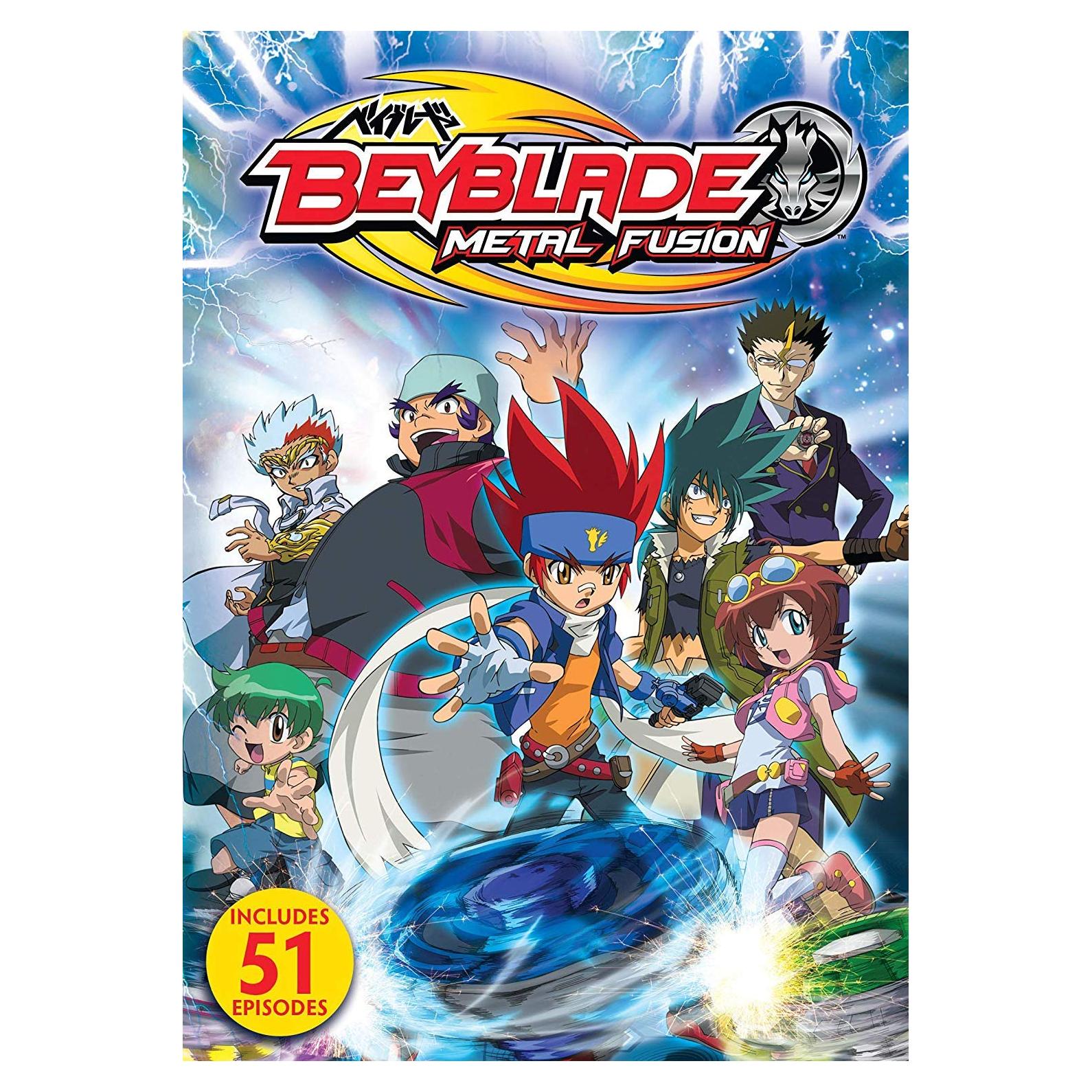 Beyblade Metal Fusion DVD - 18h de acción en inglés