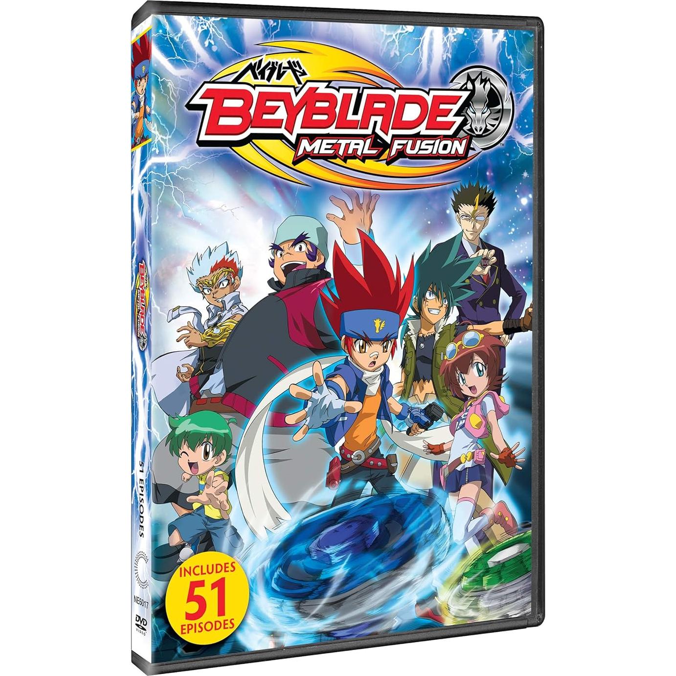 Beyblade Metal Fusion DVD - 18h de acción en inglés