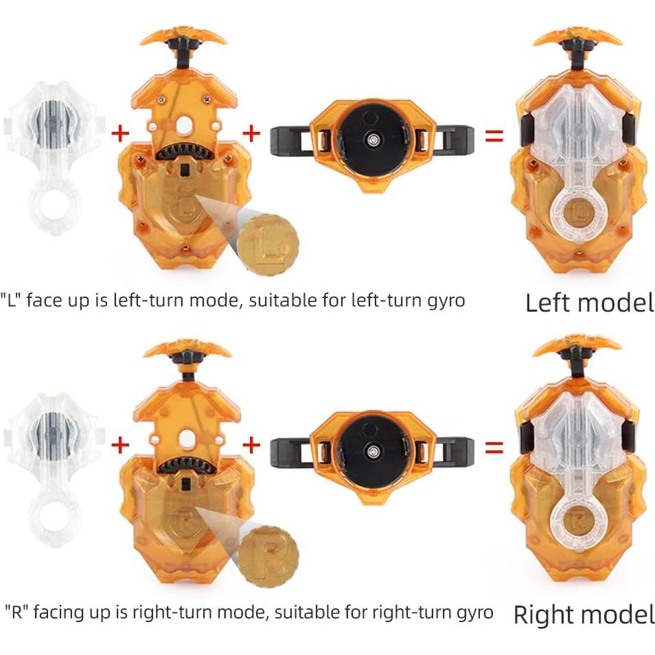 Set de Juguete Bey Battling Top Burst 12 Giros 2 Lanzadores