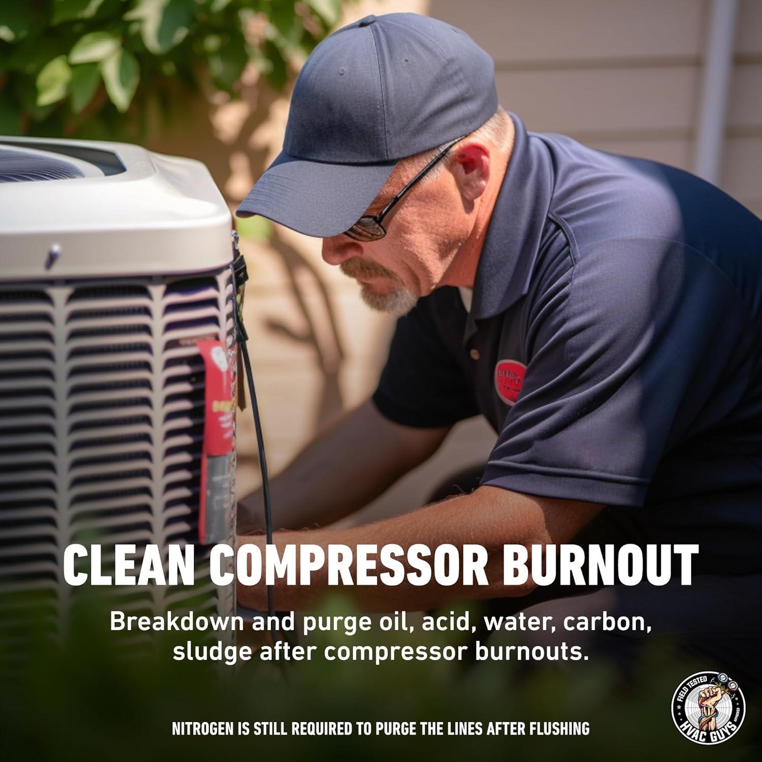 Solvente de Limpieza HVAC Leak Saver 0.54 kg para Sistemas Refrigerantes