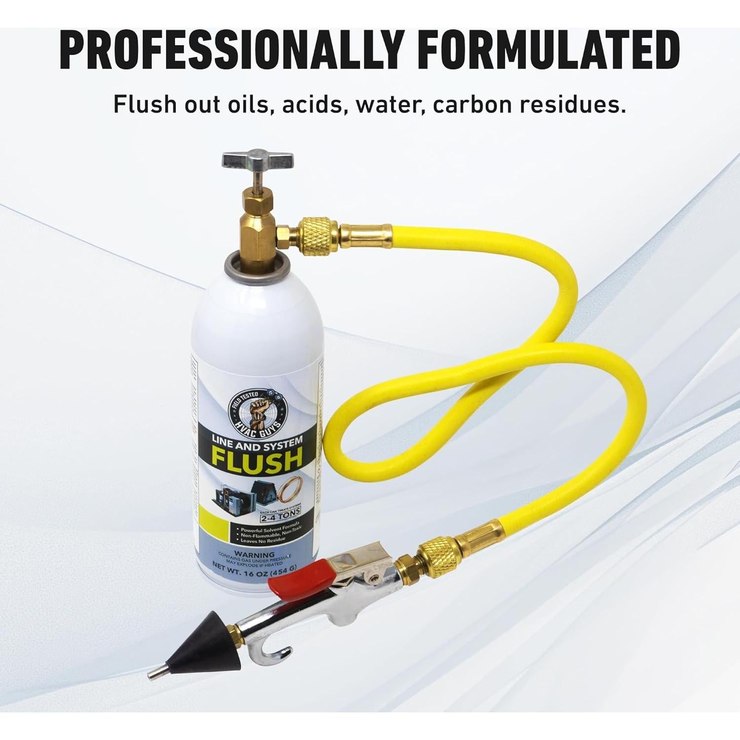 Solvente de Limpieza HVAC Leak Saver 0.54 kg para Sistemas Refrigerantes