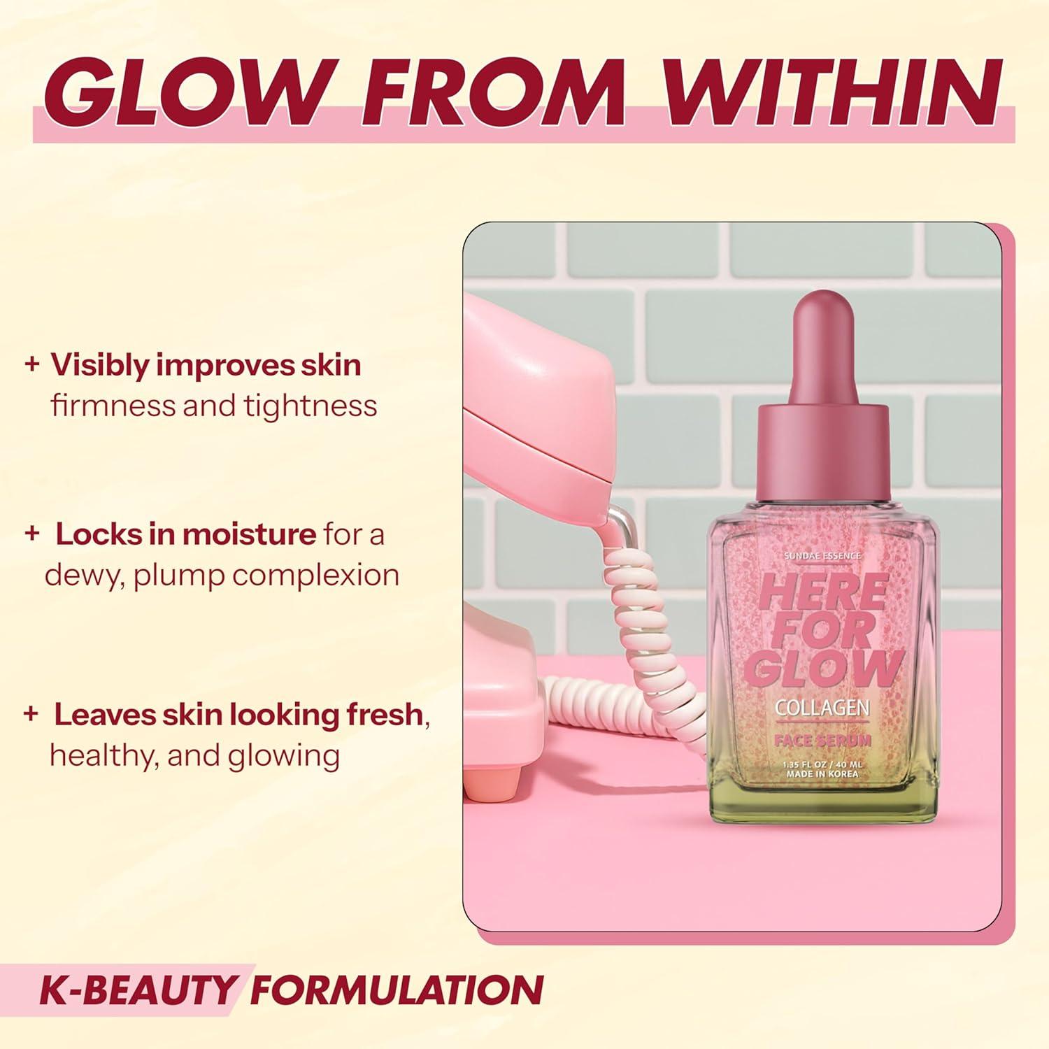 Suero Facial de Colágeno Klar & Co - Hidratante Vegano 39.9 ml