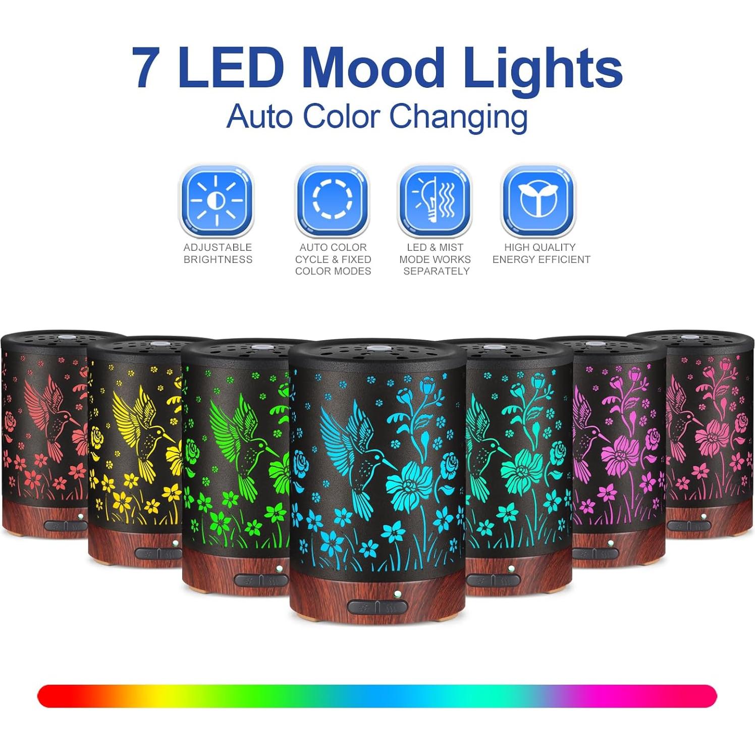 Difusor de Aceite Esencial Mocosa - Humidificador Metal 311g