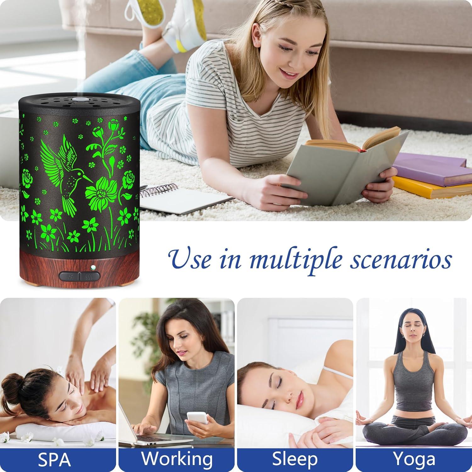 Difusor de Aceite Esencial Mocosa - Humidificador Metal 311g