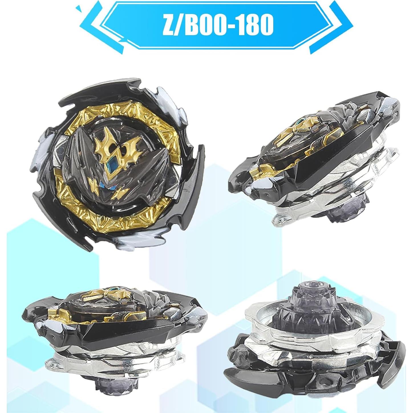 Conjunto Bey Burst Turbo B187+B180 con lanzador y peonzas