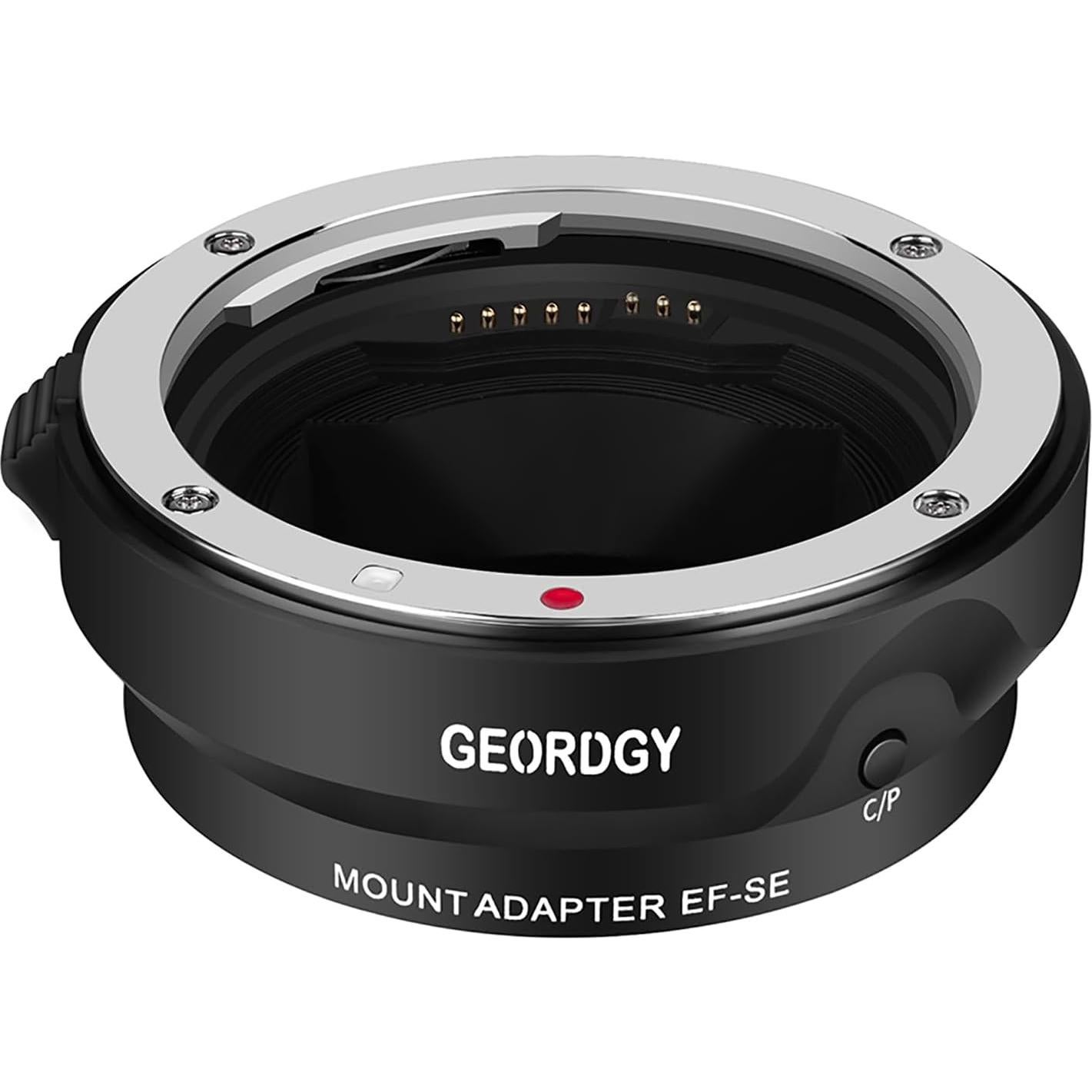 Adaptador de Montura de Lente Canon EF a Sony E - GEORDGY