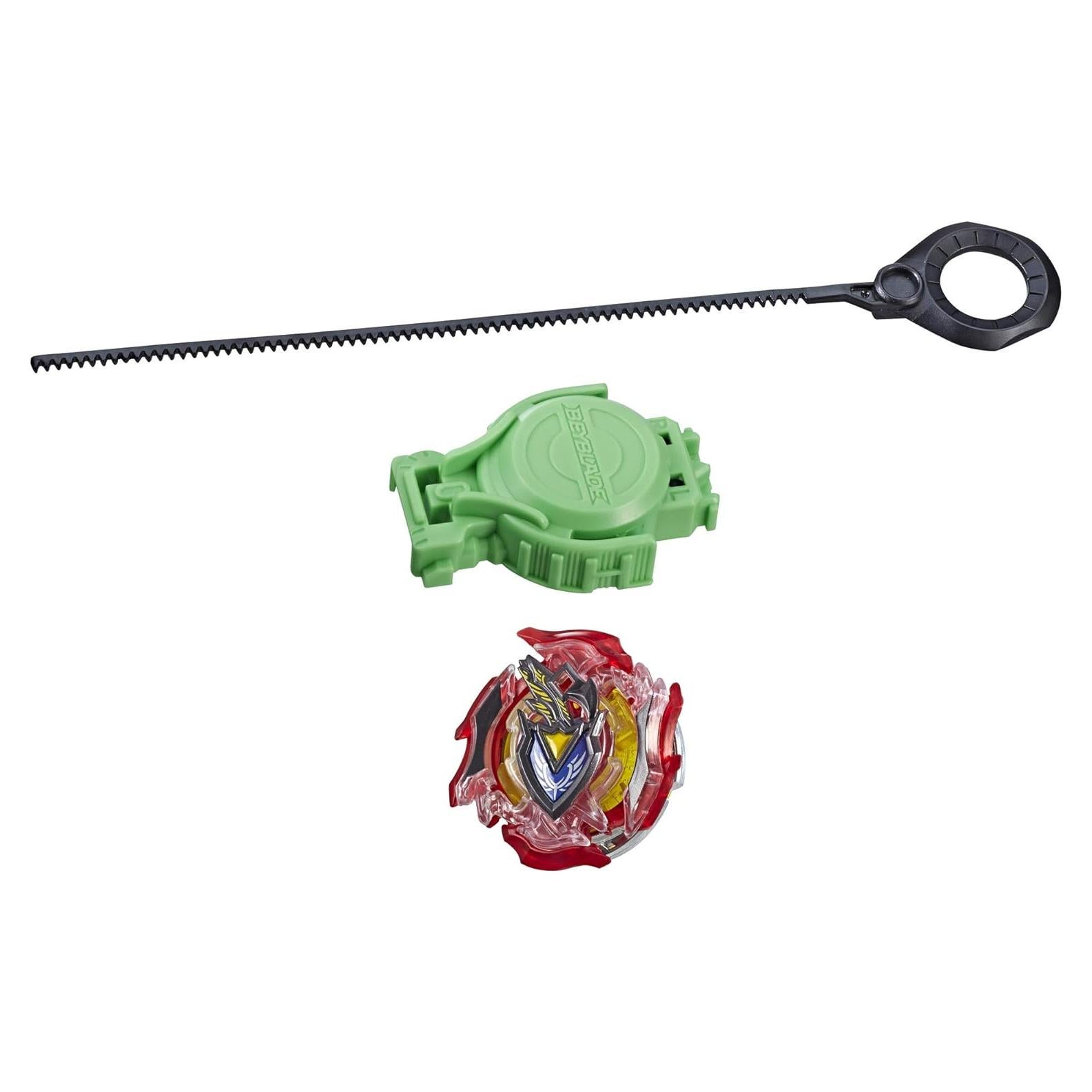 Beyblade Burst Sling Shock Z Achilles A4 con Lanzador Iluminado