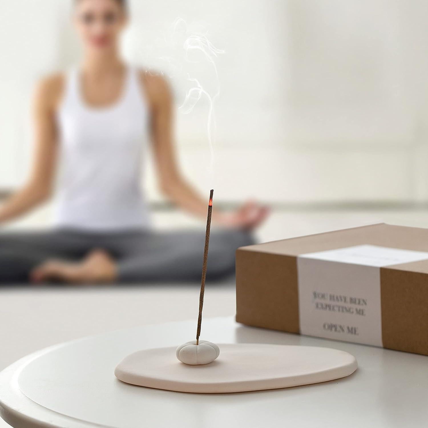 Soporte de Incienso Cerámica Liandxy Calabaza 16x13 cm