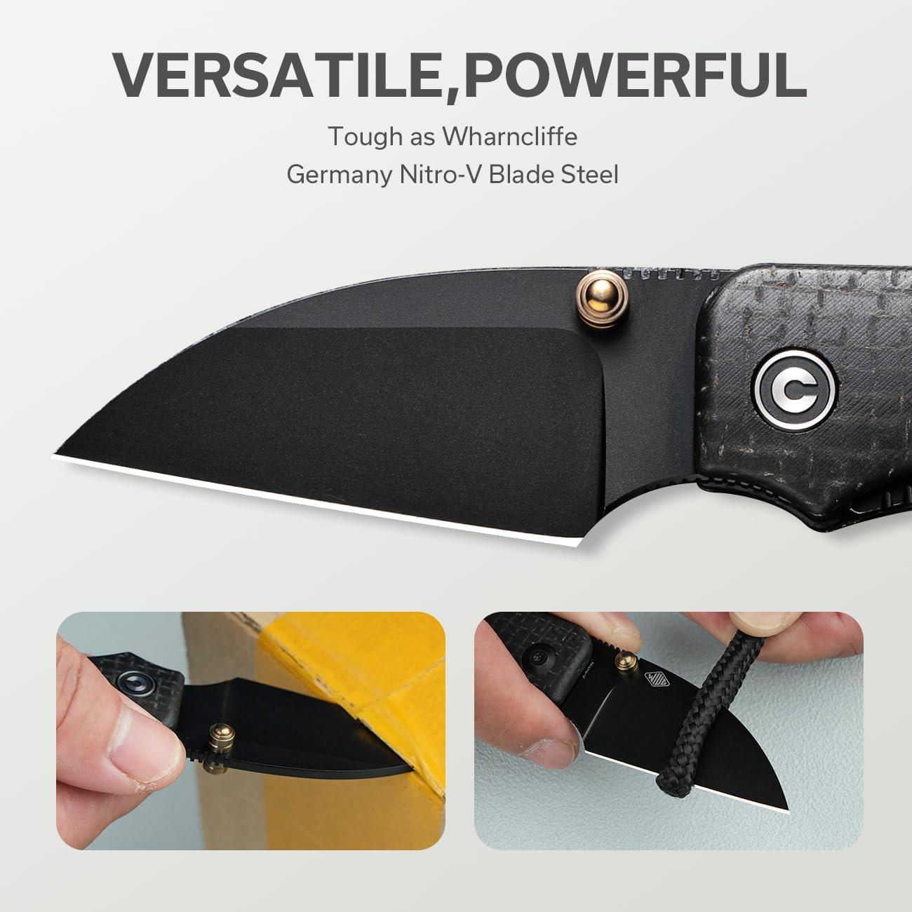 Cuchillo Plegable CIVIVI Baby Banter 6.04 cm Nitro-V Micarta