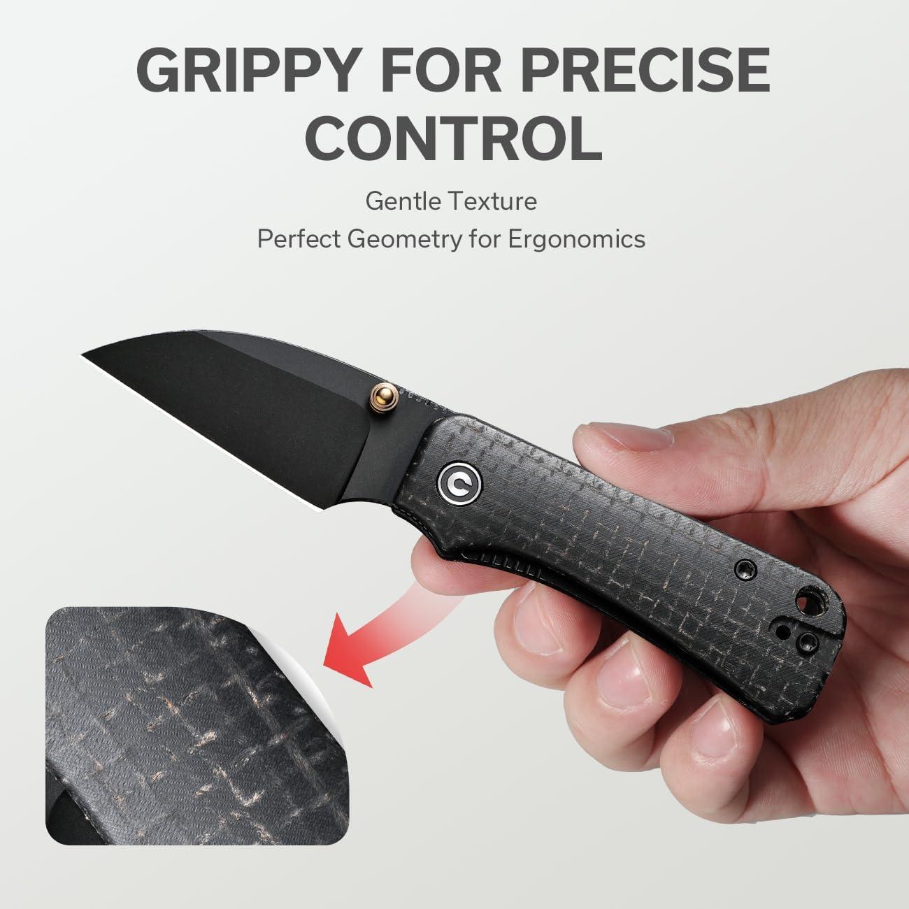 Cuchillo Plegable CIVIVI Baby Banter 6.04 cm Nitro-V Micarta