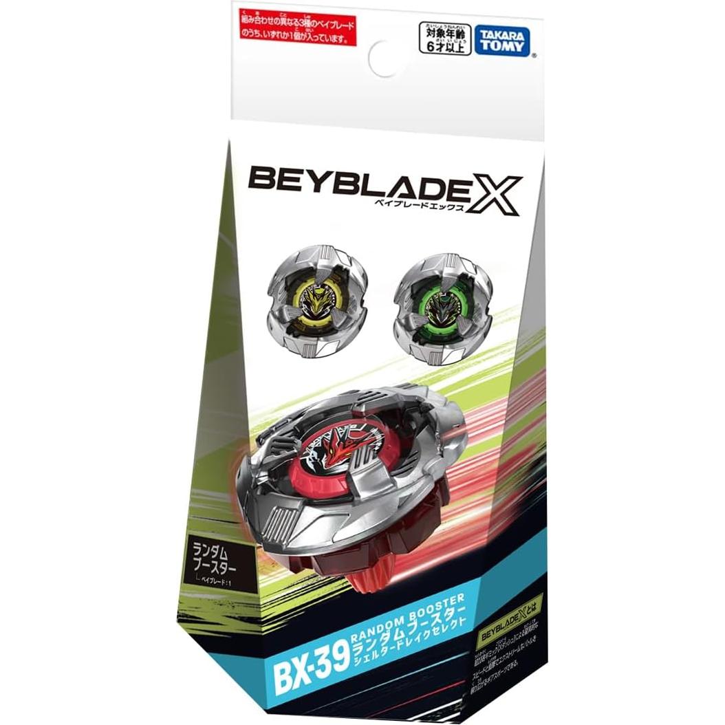 Beyblade X Takara Tomy BX-39 Random Booster Shelter Drake