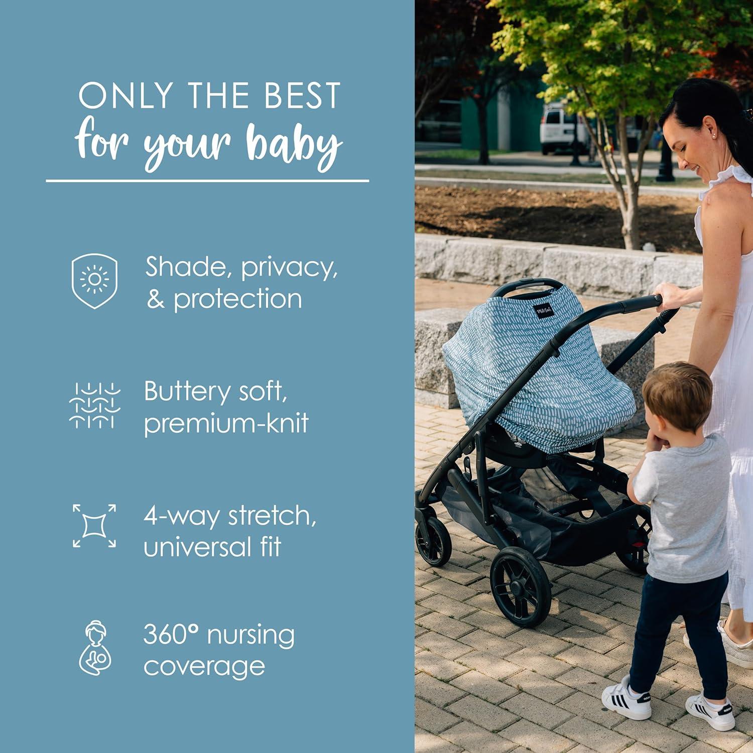 Cubierta de Lactancia 5-en-1 Milk Snob Beck - Tela Premium