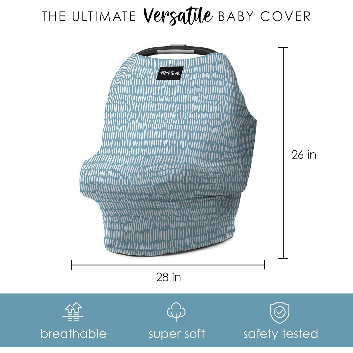 Cubierta de Lactancia 5-en-1 Milk Snob Beck - Tela Premium