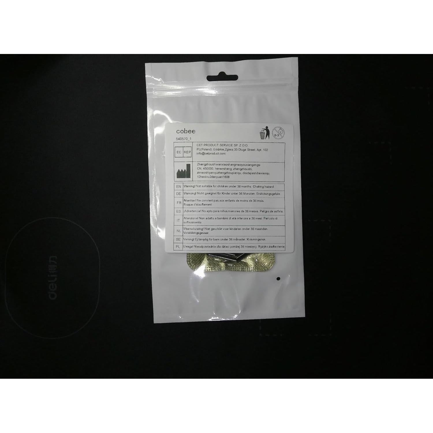 Soporte para teléfono móvil Cobee, anillo plegable 360°