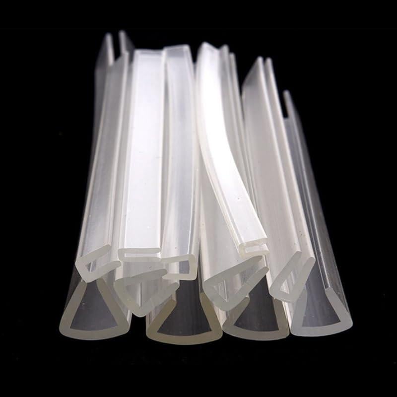 Tira de Aislamiento de Goma Silicona Tipo U 1 Metro WOLWES