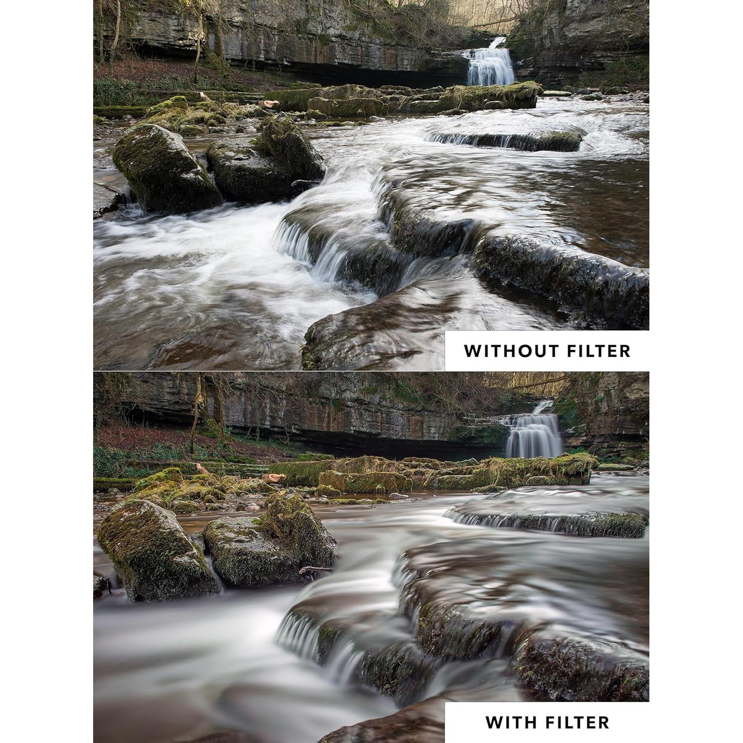 Filtro de Densidad Neutra Variable Tiffen 52mm 2-8 paradas