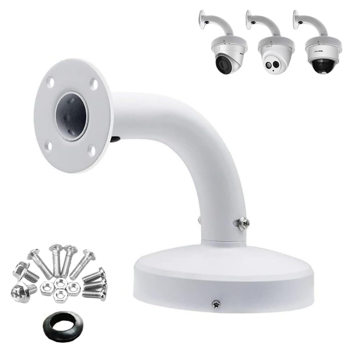 Soporte de Pared para Cámara de Seguridad CTXSumTec 25x10x3cm