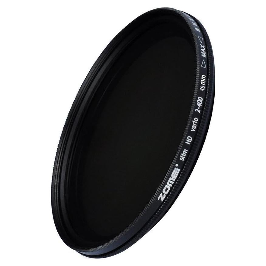 Filtro de Densidad Neutra Variable Zomei ND2-ND400 49mm