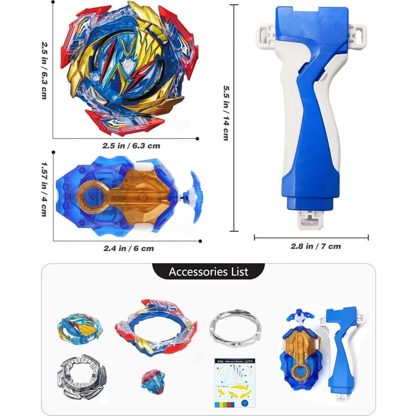 Beyblade Burst Pro B-193 Ultimate Valkyrie con Lanzador