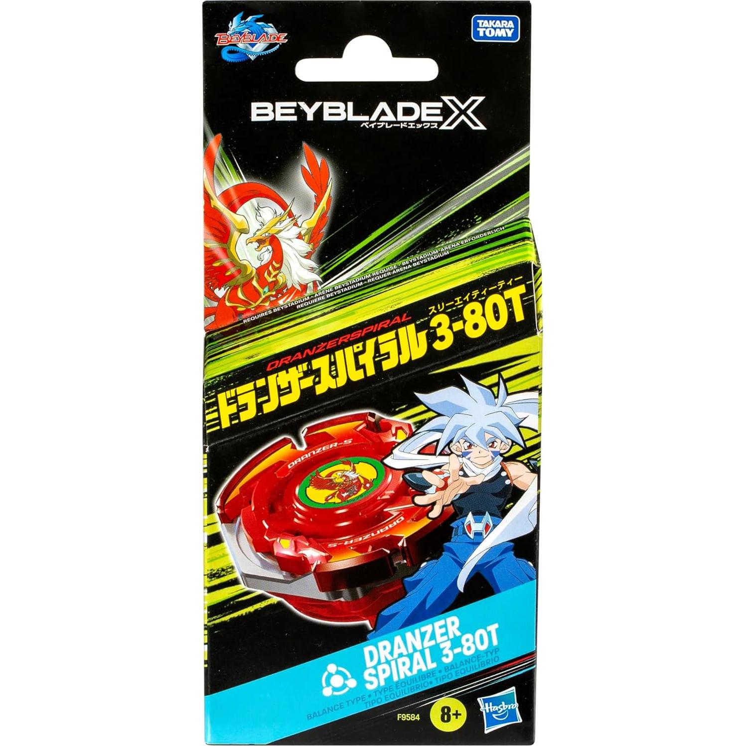 Beyblade X Dranzer Spiral 3-80T Aniversario Tipo Balance