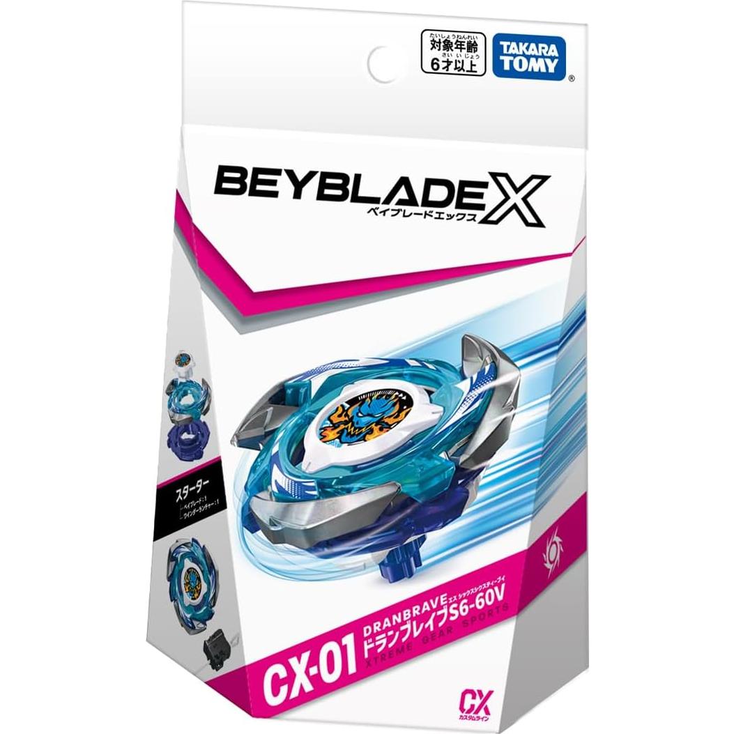 Beyblade X Takara Tomy CX-01 Starter Drave 0,17 kg