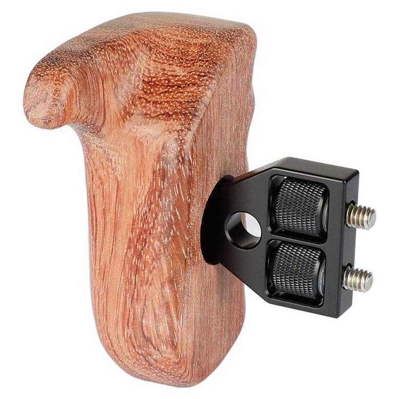 Agarre de Madera Bubinga CAMVATE para Jaula de Cámara DSLR