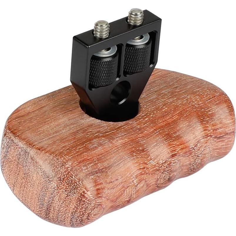 Agarre de Madera Bubinga CAMVATE para Jaula de Cámara DSLR