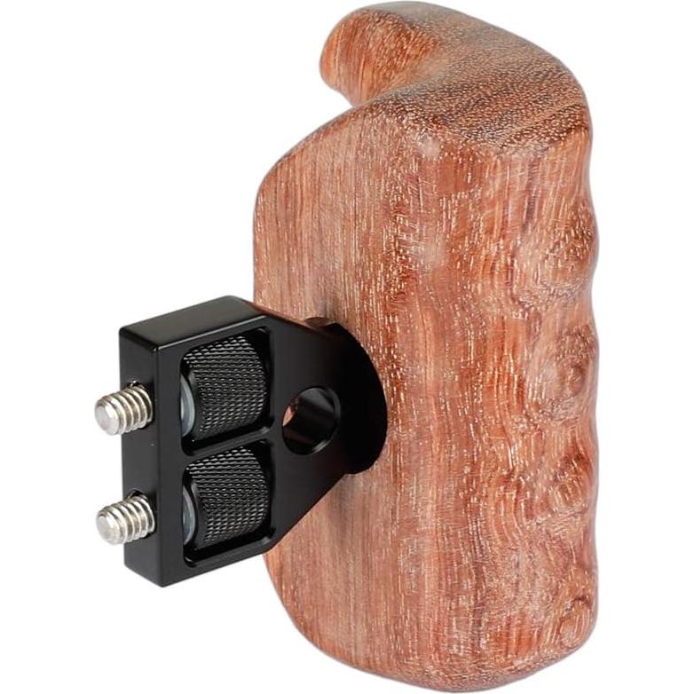 Agarre de Madera Bubinga CAMVATE para Jaula de Cámara DSLR